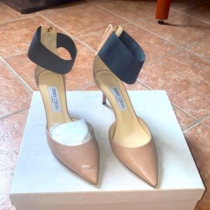 Jimmy Choo nude heels